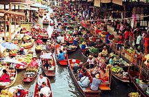 Private tour to Mae Klong Railway and Damnoen Saduak Floating Market