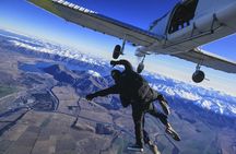 10,000ft skydive tandem over Mt. Cook