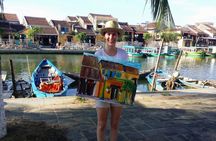 Hoi An city tour and heritages painting class with local artist