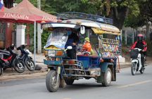 Luang Prabang Living Land experience in tuk-tuk