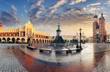 Self guided tour with interactive city game of Krakow