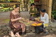 Bali Hindu rituals offering workshop