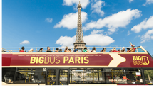 48h hop-on hop-off Big Bus tour of Paris with panoramic river cruise