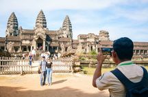 Angkor Wat and Ta Prohm half-day private tour without Angkor pass