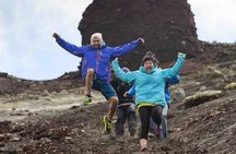 Mount Tarawera and Kaituna whitewater raft combo tour