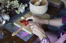 Mojo workshop with wine tasting, lunch or child options in Sauzal