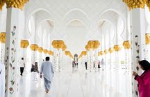 Abu Dhabi Mosque and Louvre Museum with lunch from Dubai