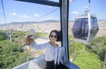 360º Barcelona eBike with Montjuic Cable Car ticket and sailing trip