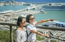 360º Barcelona eBike with Montjuic Cable Car ticket and sailing trip
