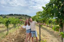 Chianti tuk-tuk tour with wine tasting from San Gimignano