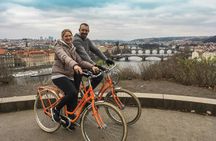 Prague bike private guided tour with pickup