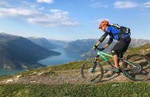 Voss mountain to fjord mountain bike tour