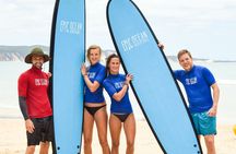 Noosa surf lessons and great beach drive adventure tour