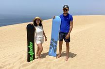 Sandboarding guided experience from Agadir
