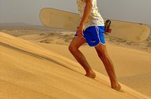Sandboarding guided experience from Agadir