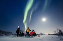 Levi Northern Lights Tour by Snowmobile