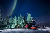 Levi Northern Lights Tour by Snowmobile