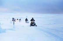 Levi guided snowmobiling adventure
