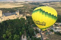 Segovia hot-air balloon flight with transfer from Madrid
