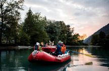 Raft Journey from Bönigen to Interlaken with Raclette Dinner