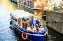 Amsterdam Canal Booze Cruise with Unlimited Drinks