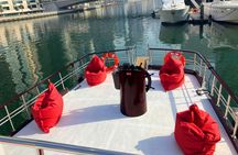 Dubai gulet boat sailing tour with BBQ and swimming