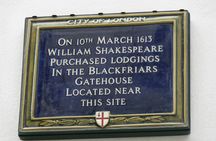 Shakespeare walking tour of London
