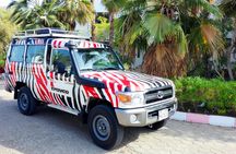Naqb National Park in a 4x4 with camel ride and dinner