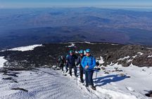 Etna winter trekking tour