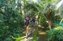 E-scooter Bang Kra Jao jungle tour in Bangkok