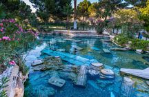 Exploring Pamukkale and Hierapolis ruins group tour from Denizli