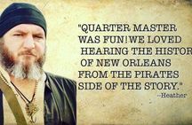 Pirate guided walking tour of New Orleans' French Quarter
