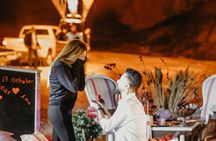 Marriage proposal photo shooting with hot air balloon flight in Cappadocia