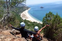 Guided climbing experience in Arrábida Natural Park