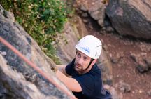 Guided climbing experience in Arrábida Natural Park