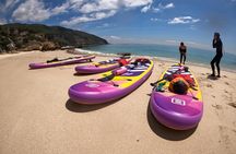 Experience a stand up paddle tour in Arrábida