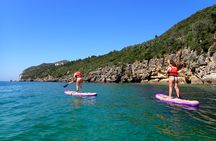 Experience a stand up paddle tour in Arrábida
