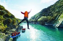 Kawarau River jet to raft