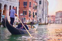 Private guided gondola ride on Venice's Grand Canal