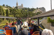 Marseille hop-on hop-off city bus tour
