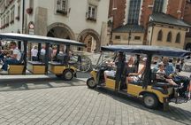 Krakow Old Town sightseeing tour by electric golf cart