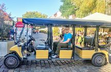 Krakow Jewish Quarter by golf cart with Schindler's Factory Museum guided tour