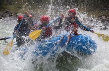 Sunwapta river rafting adventure with transportation