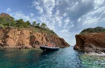 Boat trip to the Esterel Calanques from Cannes