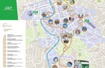48-hour hop-on hop-off bus tour with stop at Eataly Rome