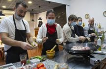 Valencian paella cooking class and  Ruzafa market visit