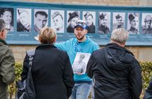 Normandy D-Day beaches with Juno Beach, bunkers and Canadian cemetery from Paris