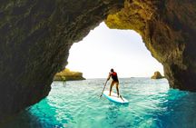 Stand-up paddle caves tour in Albufeira