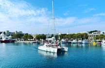 Catamaran day cruise with lunch in Rhodes