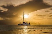 Irie catamaran sailing experience at sunset